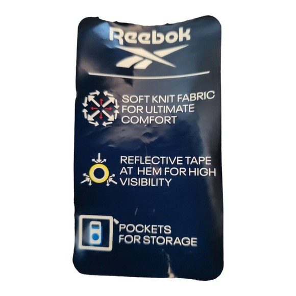 Reebok Mens Performance Joggers Pants  XXL  Gray NWT Sweatpants Relaxed Fit - Picture 5 of 6